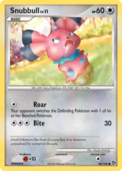 Snubbull 84 - Great Encounters Pokesingles