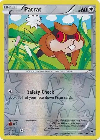 Patrat Reverse Holo 84 - Furious Fists Pokesingles