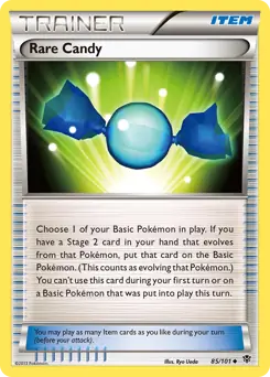 Rare Candy 85 - Plasma Blast Pokesingles