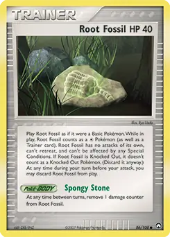 Root Fossil 86 - Power Keepers Pokesingles
