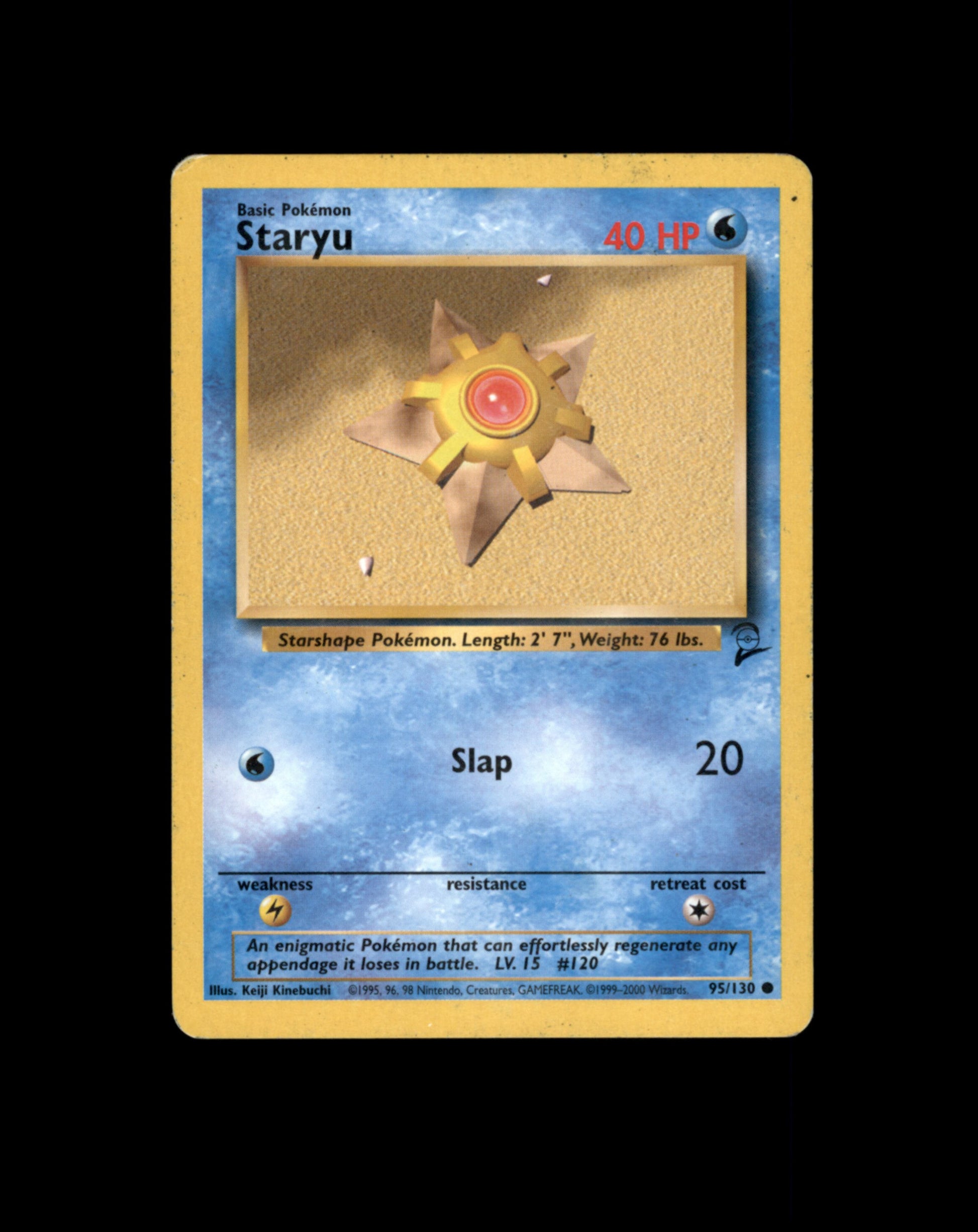 *SE BILDE FOR TILSTAND* Staryu #95 Pokemon Base Set 2 Pokesingles