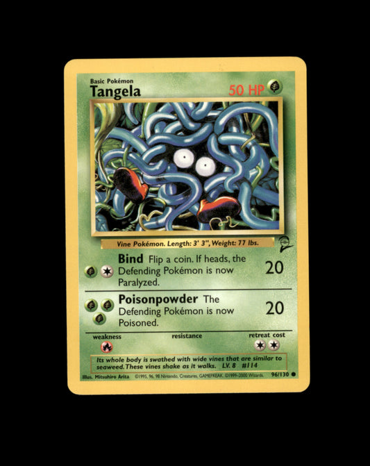 *SE BILDE FOR TILSTAND* Tangela #96 Pokemon Base Set 2 Pokesingles