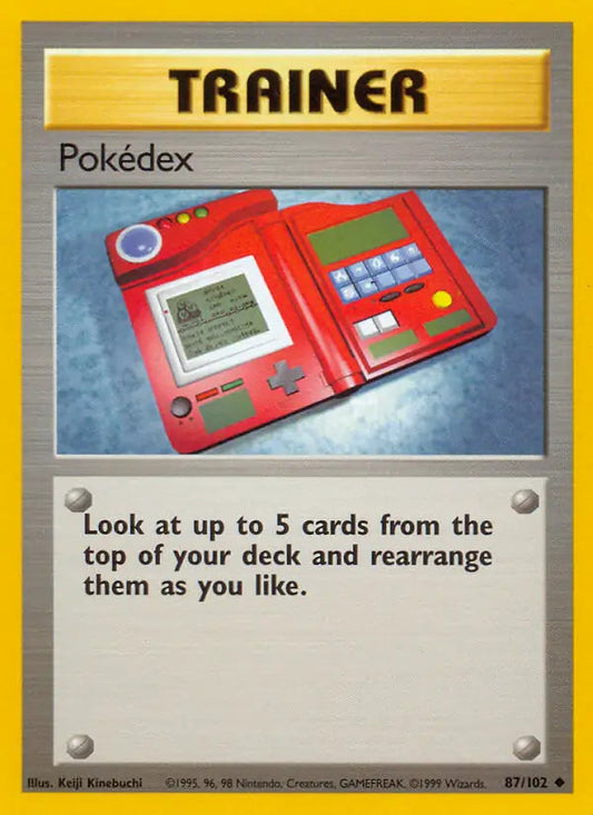 Pokedex 87 - Base Set Unlimited Pokesingles