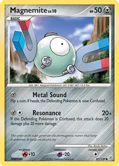 Magnemite 87 - Diamond & Pearl Pokesingles