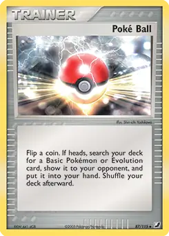 Poke Ball 87 - Unseen Forces Pokesingles