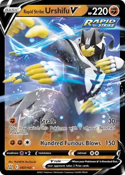 Rapid Strike Urshifu V 087 - Battle Styles