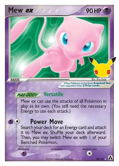 Mew ex 88, Celebrations | Sword & Shield, , 45.00 kr, Pokesingles. Kjøp pokemon kort til lave priser hos oss.