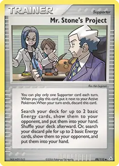 Mr. Stone's Project 88 - Holon Phantoms Pokesingles