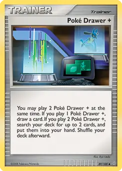 Poke Drawer + 89 - Stormfront Pokesingles