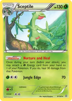 Sceptile 8 - Primal Clash Pokesingles