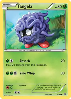 Tangela 8 - Generations Pokesingles