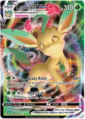 Leafeon VMAX 008, Evolving Skies | Sword & Shield, , 5.00 kr, Pokesingles. Kjøp pokemon kort til lave priser hos oss.
