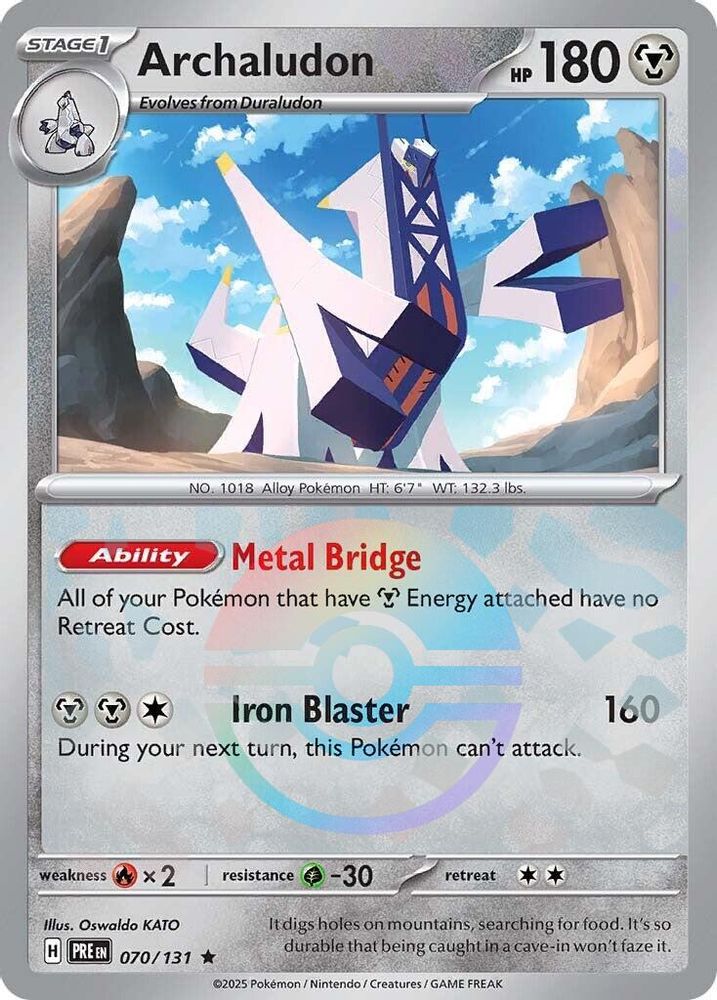 Archaludon (Poke Ball Pattern) 70 - Prismatic Evolutions