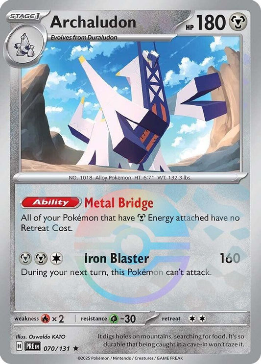 Archaludon (Poke Ball Pattern) 70 - Prismatic Evolutions
