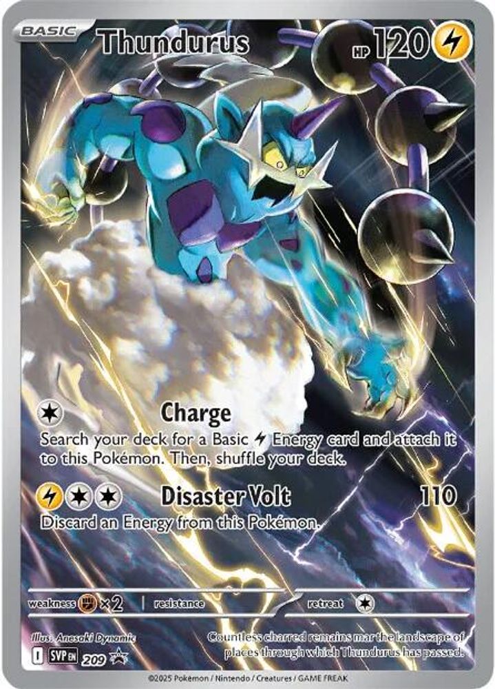 Thundurus 209 - Scarlet & Violet Promo