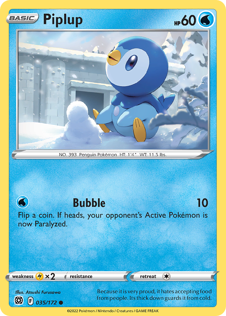 Piplup 35 - Brilliant Stars