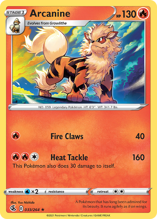 Arcanine 33 - Fusion Strike