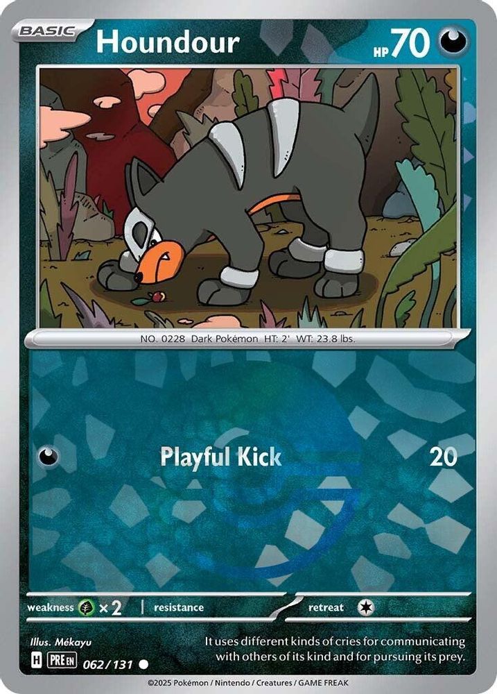 Houndour (Poke Ball Pattern) 62 - Prismatic Evolutions