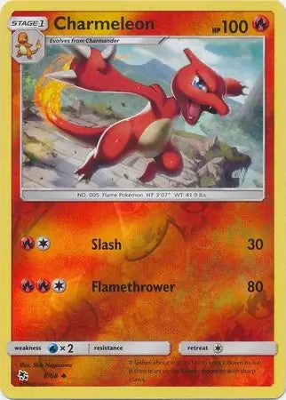 Charmeleon Reverse Holo 8, Hidden Fates | Sun & Moon, reverse, 5.00 kr, Pokesingles. Kjøp pokemon kort til lave priser hos oss.