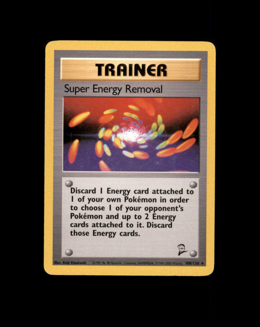 *SE BILDE FOR TILSTAND* Super Energy Removal #108 Pokemon Base Set 2 Pokesingles