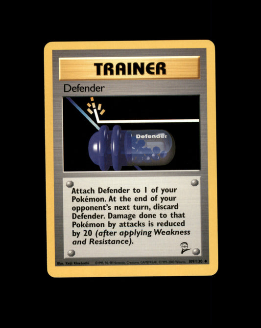*SE BILDE FOR TILSTAND* Defender #109 Pokemon Base Set 2 Pokesingles