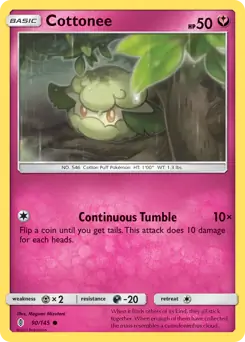Cottonee 90 - Guardians Rising Pokesingles