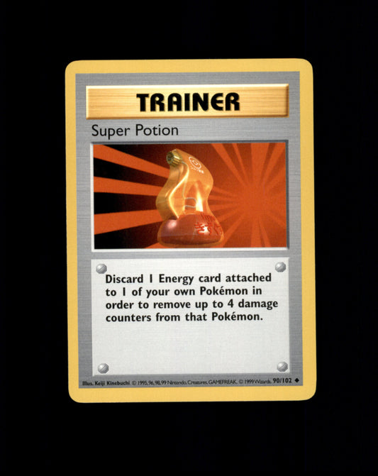 *SE BILDE FOR TILSTAND* Super Potion #90 Pokemon Base Set Pokesingles