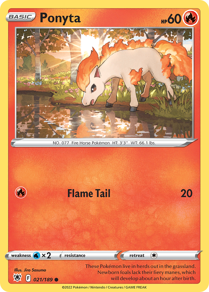 Ponyta 21 - Astral Radiance