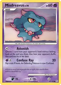 Misdreavus 91 - Diamond & Pearl Pokesingles