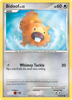 Bidoof 91 - Supreme Victors Pokesingles
