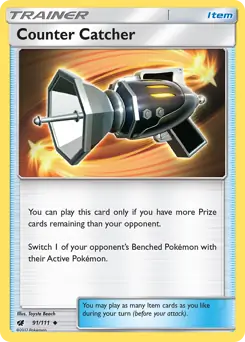 Counter Catcher 91 - Crimson Invasion Pokesingles