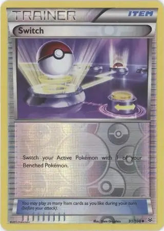 Switch Reverse Holo 91 - Roaring Skies Pokesingles