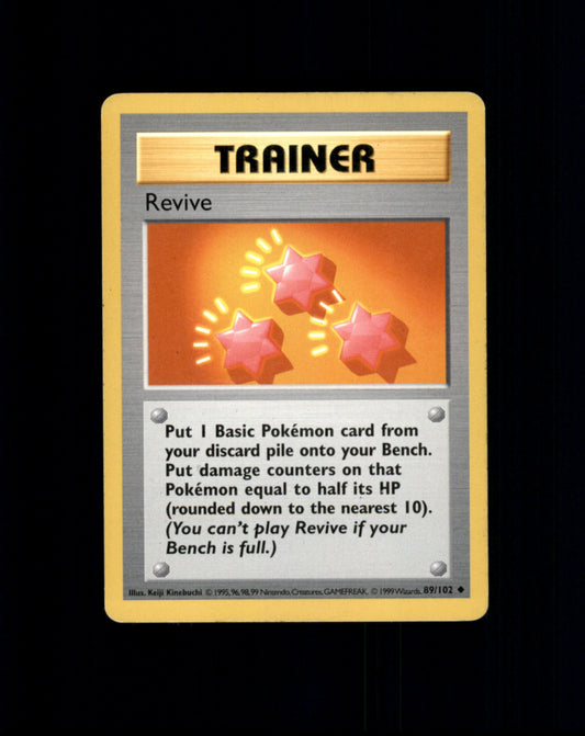 *SE BILDE FOR TILSTAND* Revive #89 Pokemon Base Set Pokesingles