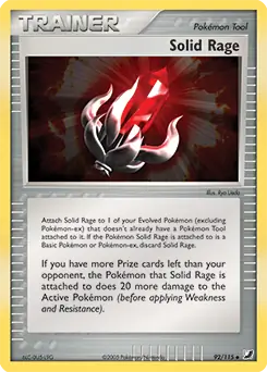 Solid Rage 92 - Unseen Forces Pokesingles