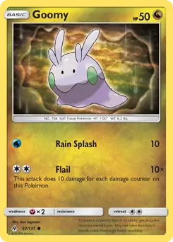 Goomy 92 - Forbidden Light Pokesingles