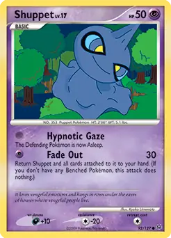 Shuppet 92 - Platinum Pokesingles