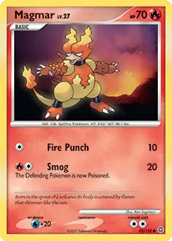 Magmar 93 - Secret Wonders Pokesingles