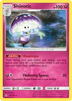 Shiinotic 93 - Ultra Prism Pokesingles