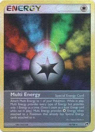 Multi Energy Reverse Holo 93 - Sandstorm Pokesingles