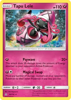 Tapu Lele 94 - Ultra Prism Pokesingles