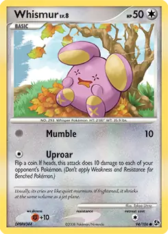 Whismur 94 - Great Encounters Pokesingles