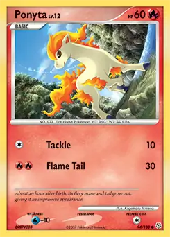 Ponyta 94 - Diamond & Pearl Pokesingles