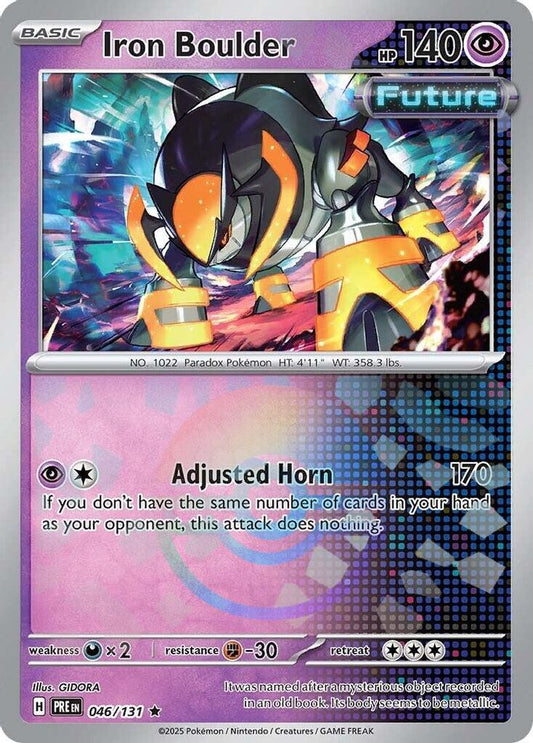 Iron Boulder (Poke Ball Pattern) 46 - Prismatic Evolutions