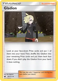 Gladion 95 - Crimson Invasion Pokesingles