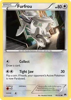 Furfrou 95 - BreakPoint Pokesingles