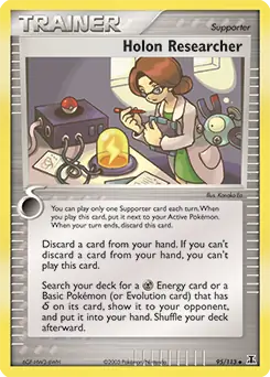 Holon Researcher 95 - Delta Species Pokesingles