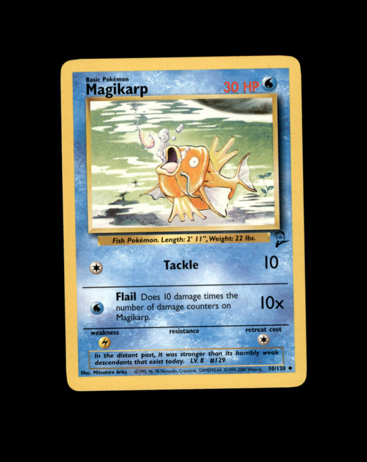 *SE BILDE FOR TILSTAND*	Magikarp #50 Pokemon Base Set 2 Pokesingles