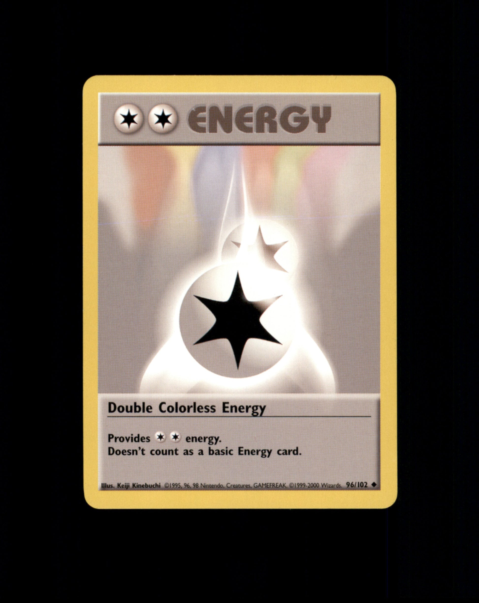*SE BILDE FOR TILSTAND* Double Colorless Energy #96 Pokemon Base Set Pokesingles