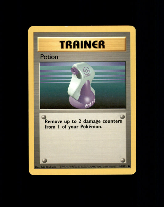 *SE BILDE FOR TILSTAND* Potion #94 Pokemon Base Set Pokesingles