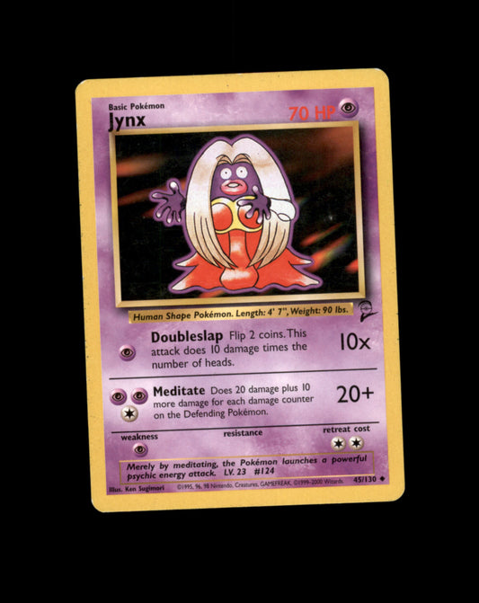*SE BILDE FOR TILSTAND* Jynx #45 Pokemon Base Set 2 Pokesingles